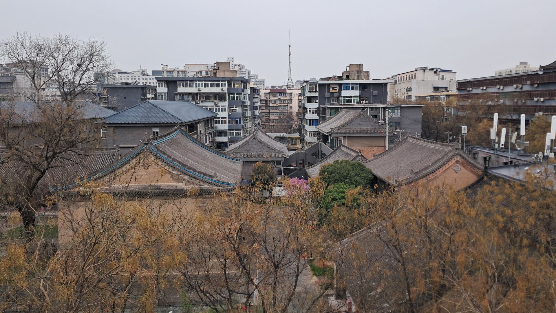 Xi'an from the city walls