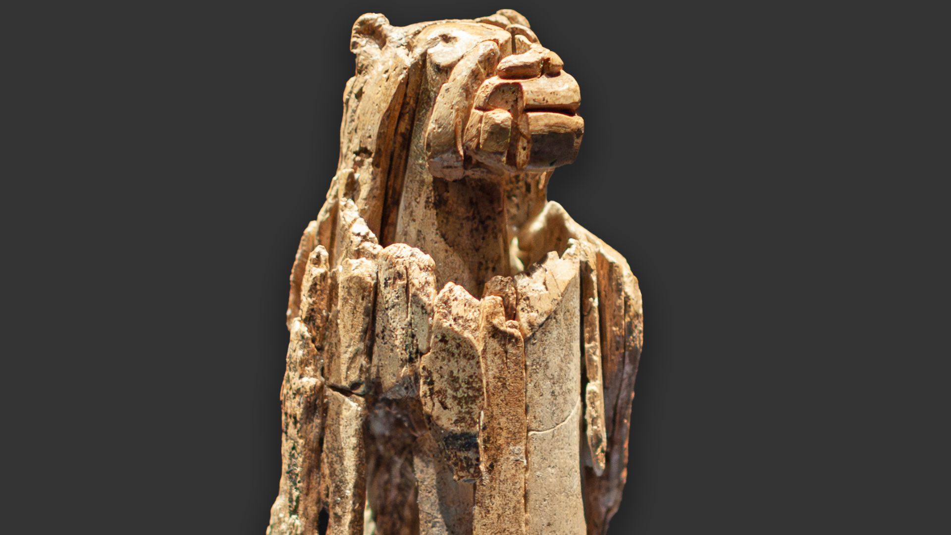 The lion man from the Stadel Cave in Hohlenstein, Lonetal.