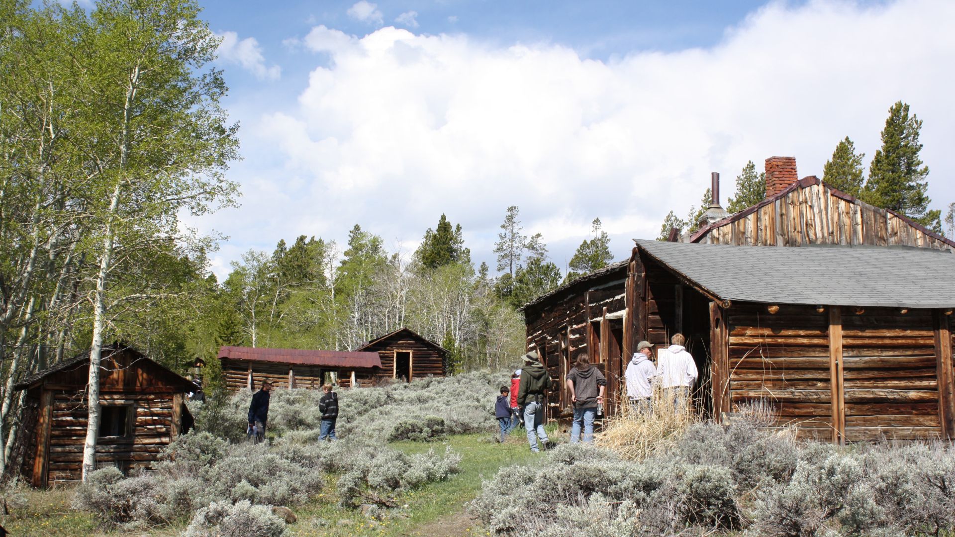 Miner’s Delight, Wyoming — a mining ghost town, and a  Bureau of Land Management area in Wyoming

In a beautiful spot near the Continental Divide south of Lander, Wyo., Miner’s Delight—a BLM-managed ghost town—is a silent witness to the heyday of Wyoming’