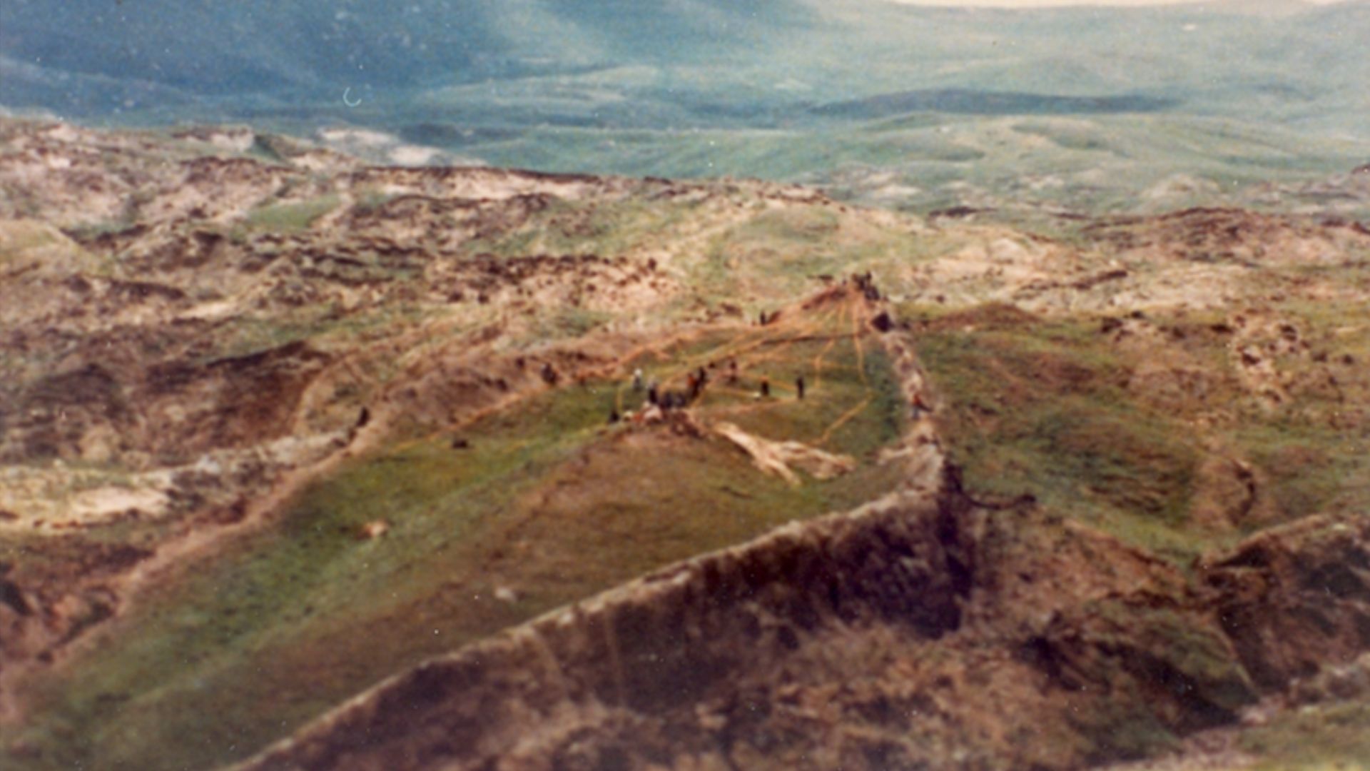 Durupınar – Alleged landing site of Noah's Ark near Dogubayazit, Turkey, 17 miles south of Mount Ararat. Courtesy Dr. Lorence G. Collins.