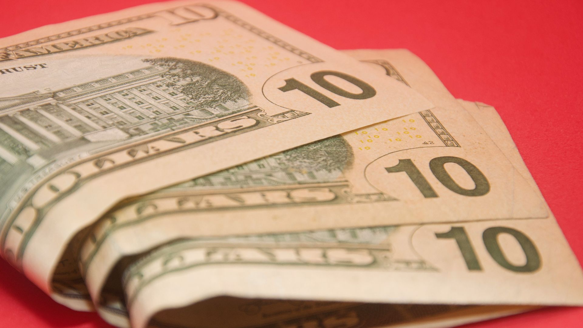 10 and 20 us dollar bill