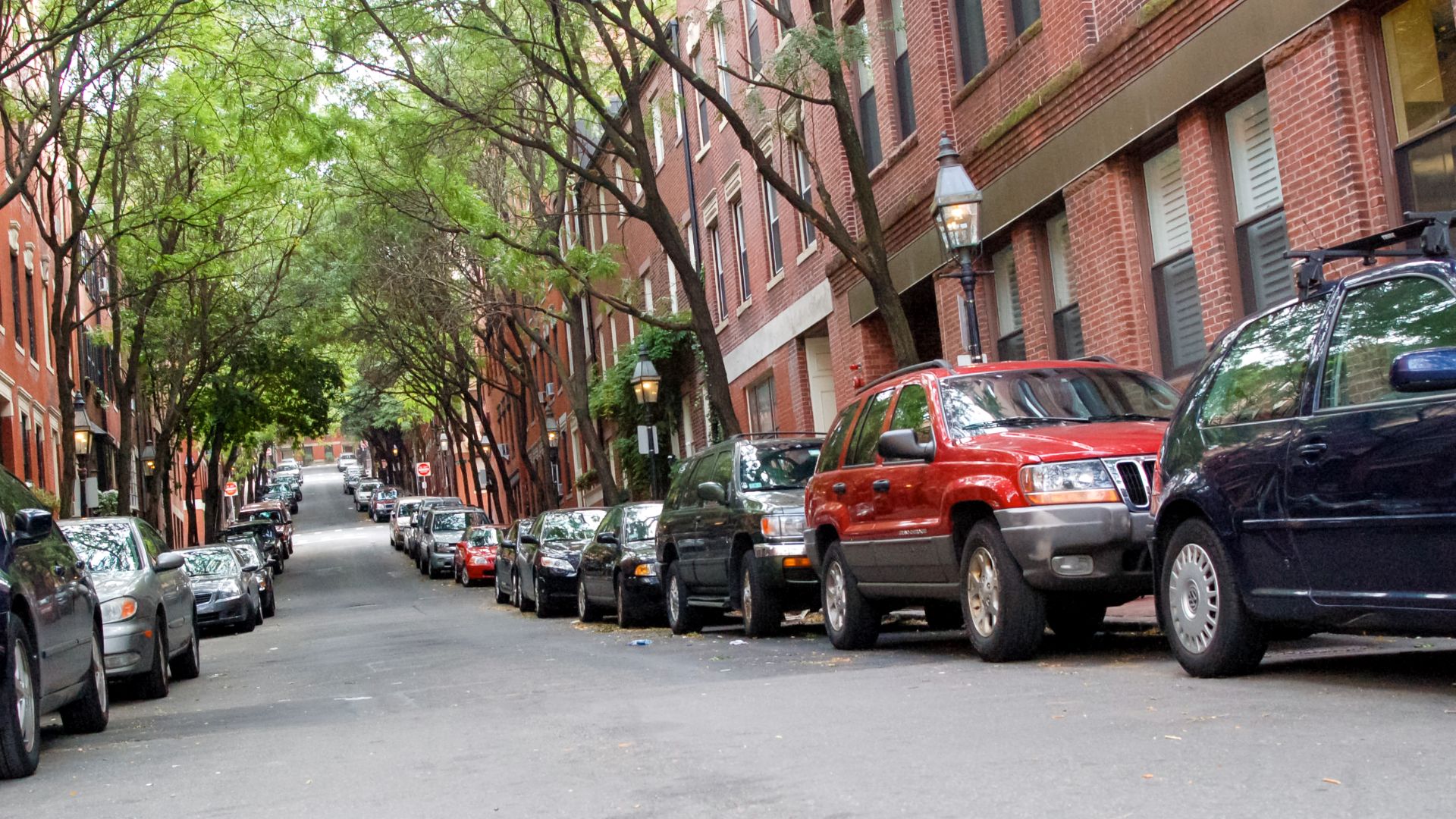 North side of Beacon Hill