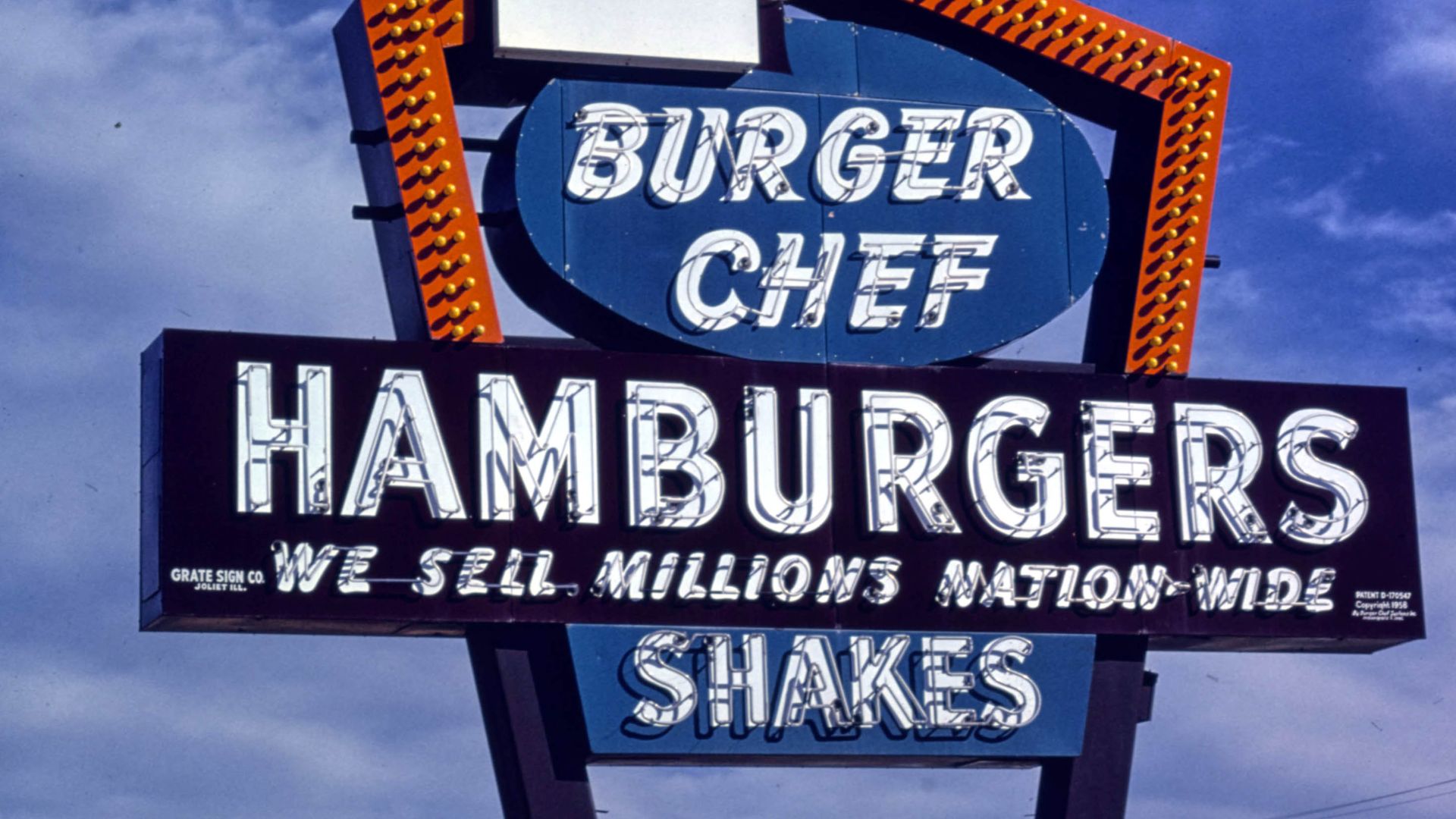 Old Burger Chef sign, Albuquerque, New Mexico