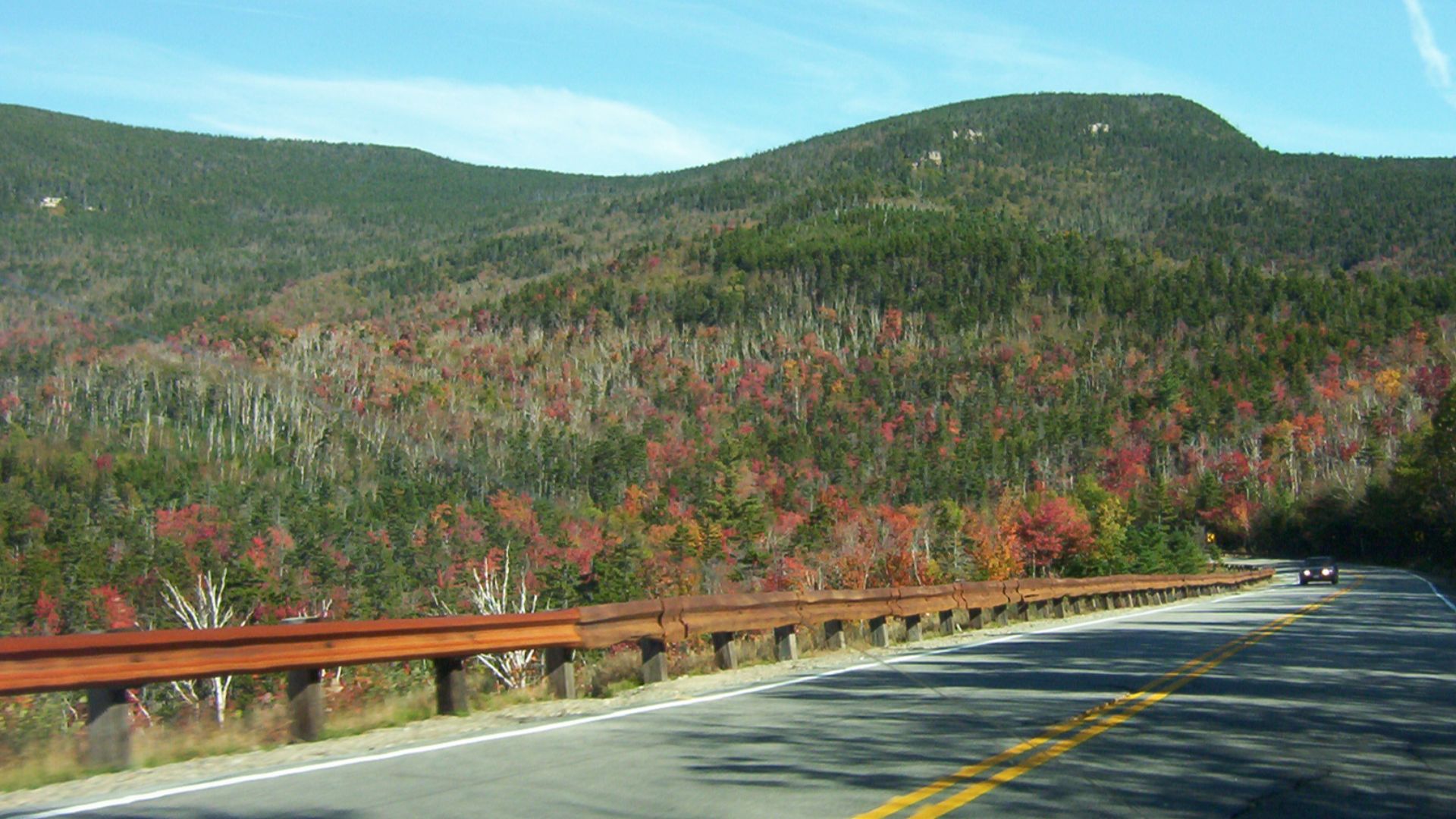 The Kancamagus Highway, New Hampshire Route 112.
Matthew Teal, taken by me October 2nd, 2005.