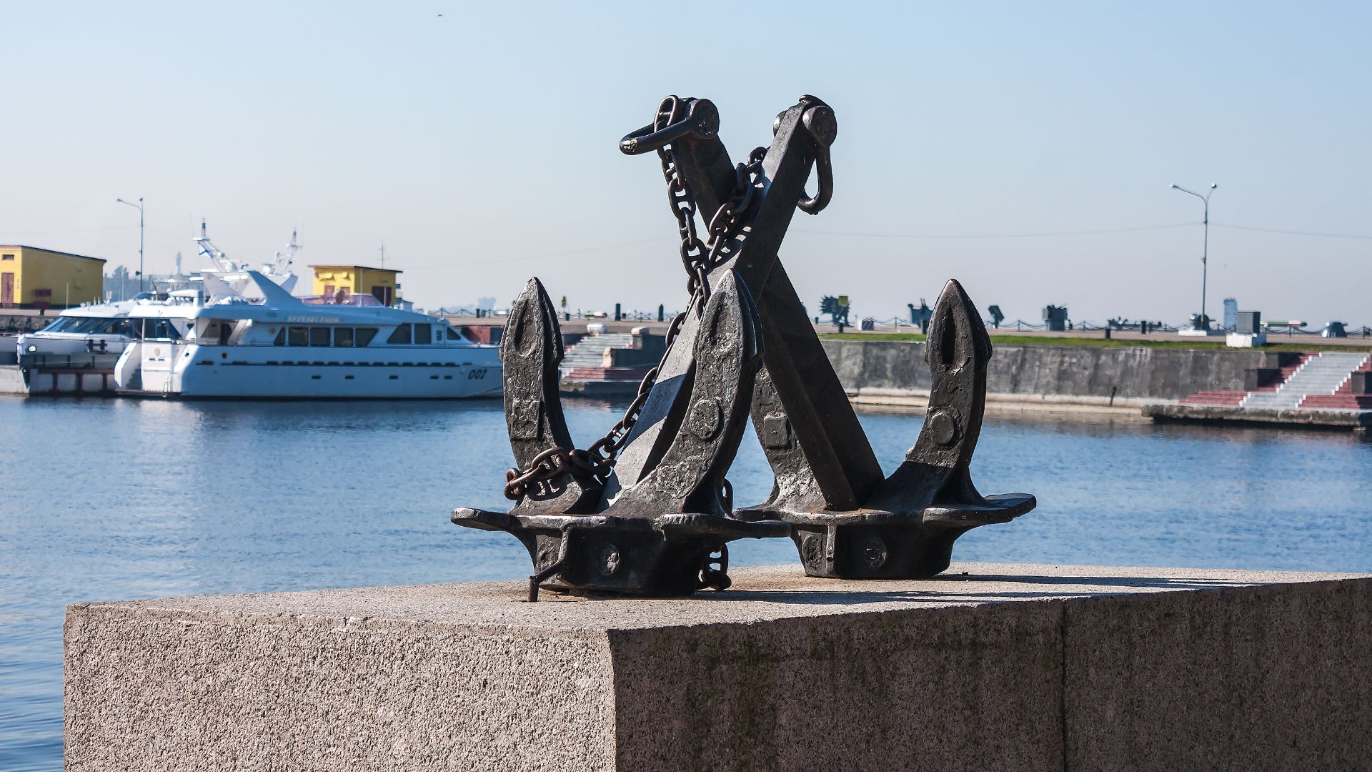 Petrovskaya Gavan. Kronstadt, a bus tour company