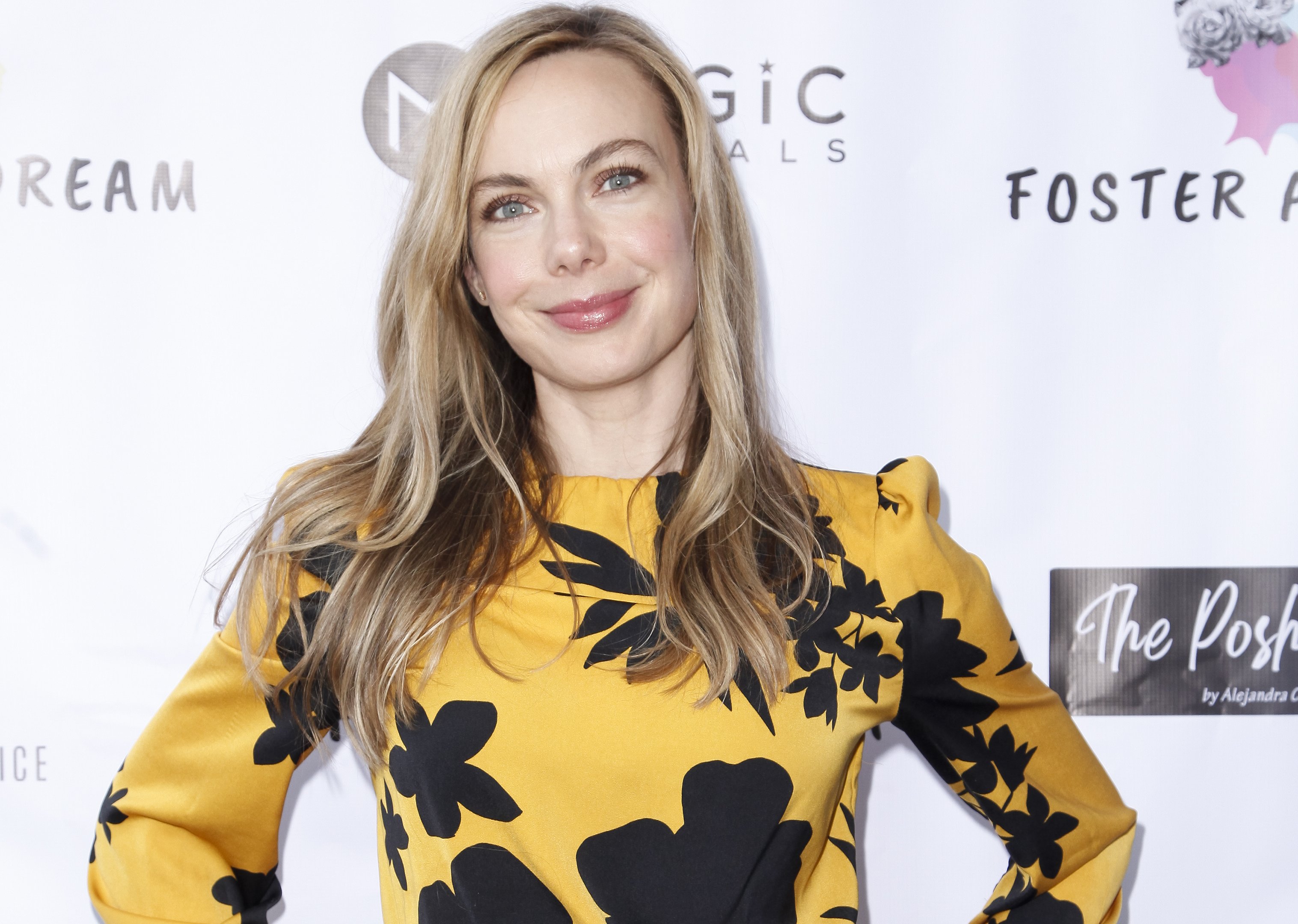 Amanda Walsh with blonde hair