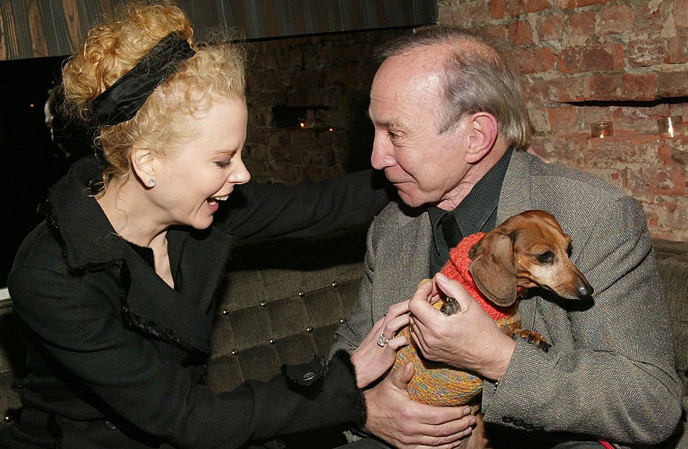 Co-stars Nicole Kidman and Ben Gazzara (and Ben's dog) attend the