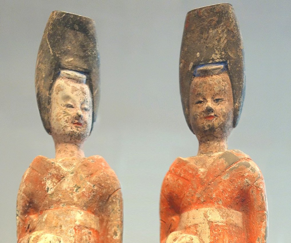 Figurines of Northern Wei court ladies (c. 500–534)