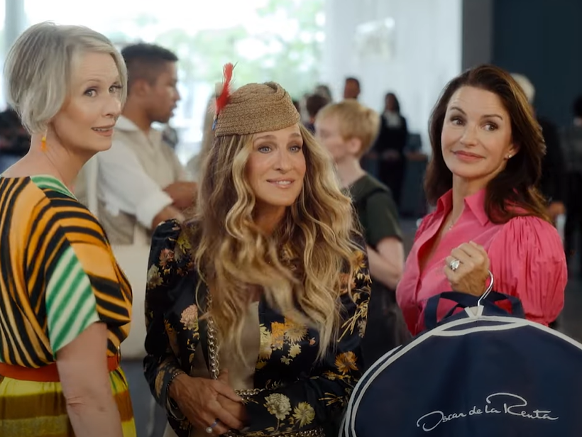 A screenshot of the TV Show And Just Like That...