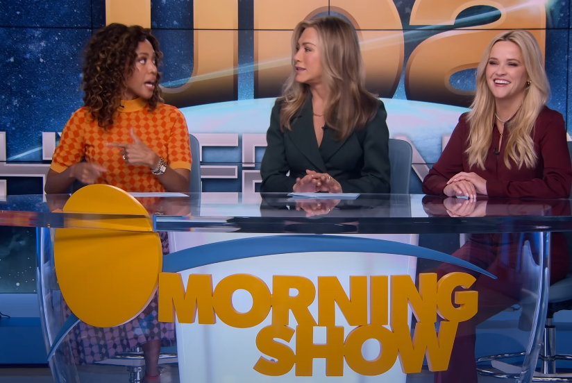 A screenshot of the TV Show The Morning Show