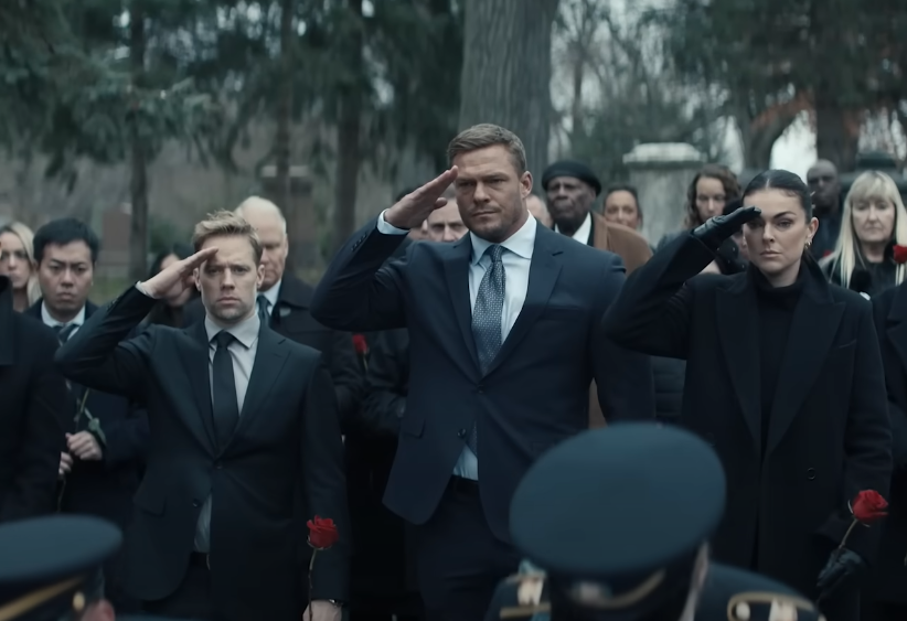 A screenshot of the TV Show Reacher