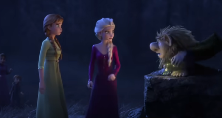 Screenshot of the movie Frozen II