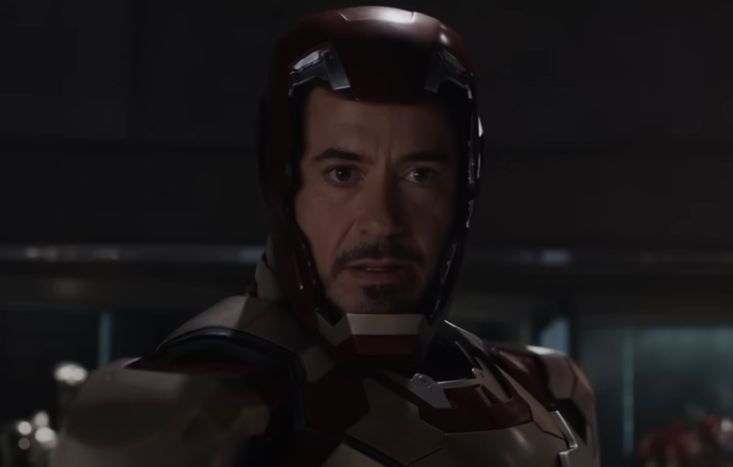 Screenshot of the movie Iron Man 3
