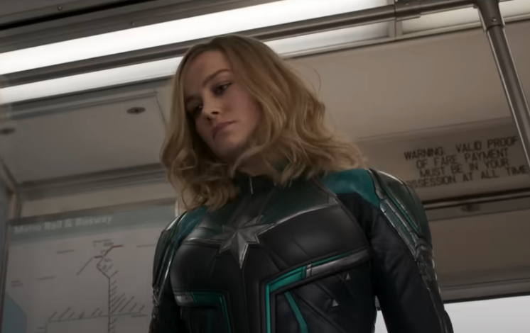 Screenshot of the movie Captain Marvel