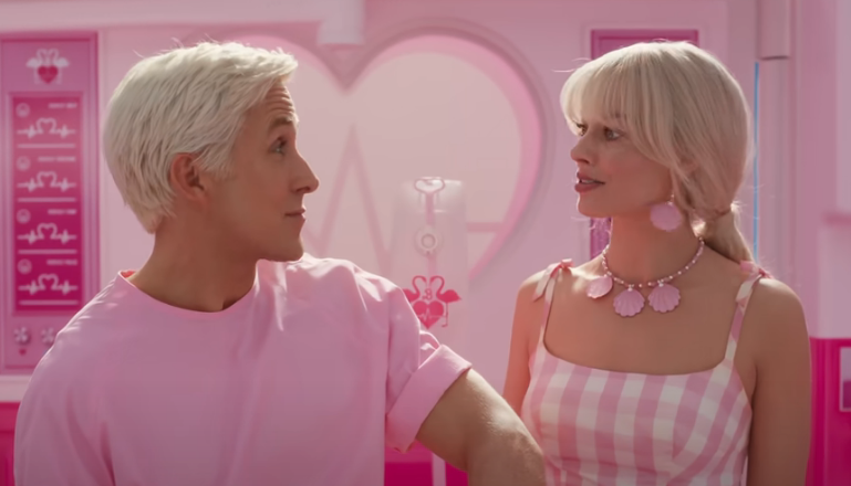 Screenshot of the movie Barbie