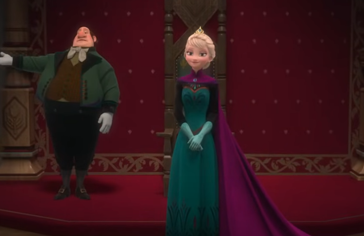 Screenshot of the movie Frozen