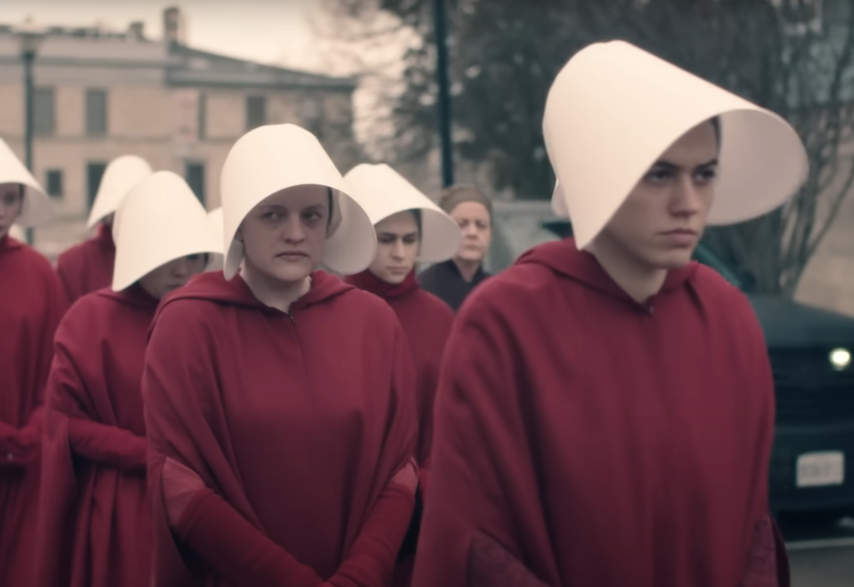 A screenshot of the TV Show The Handmaid's Tale