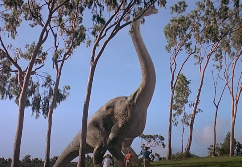Screenshot of the movie Jurassic Park