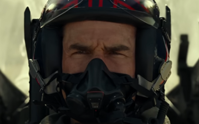 Screenshot of the movie Top Gun: Maverick