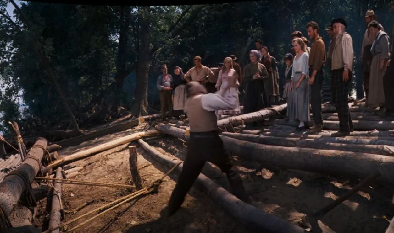 HOW THE WEST WAS WON scene 1