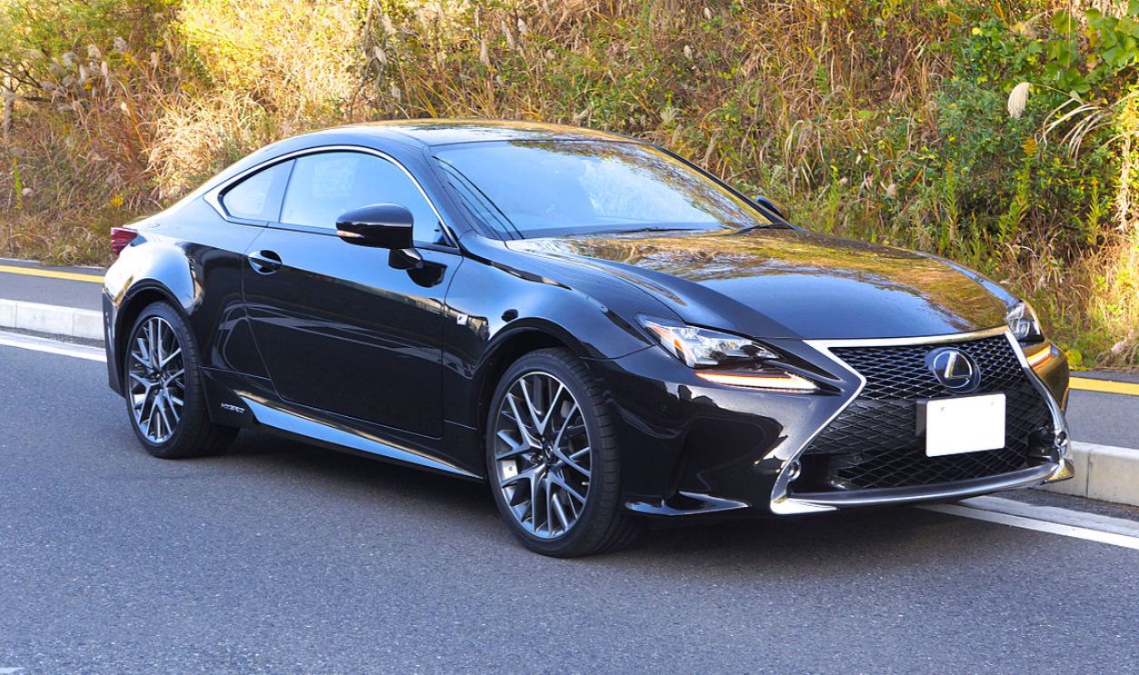 Lexus Rc300H F Sport Japan 2014 Front