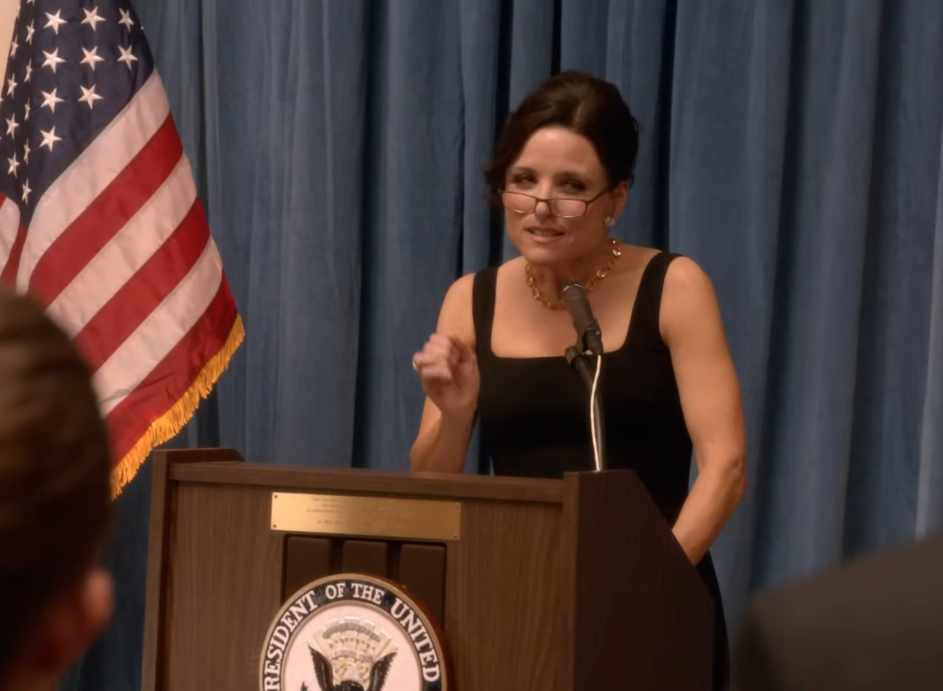 Screenshot from the TV series Veep (2012-2019)