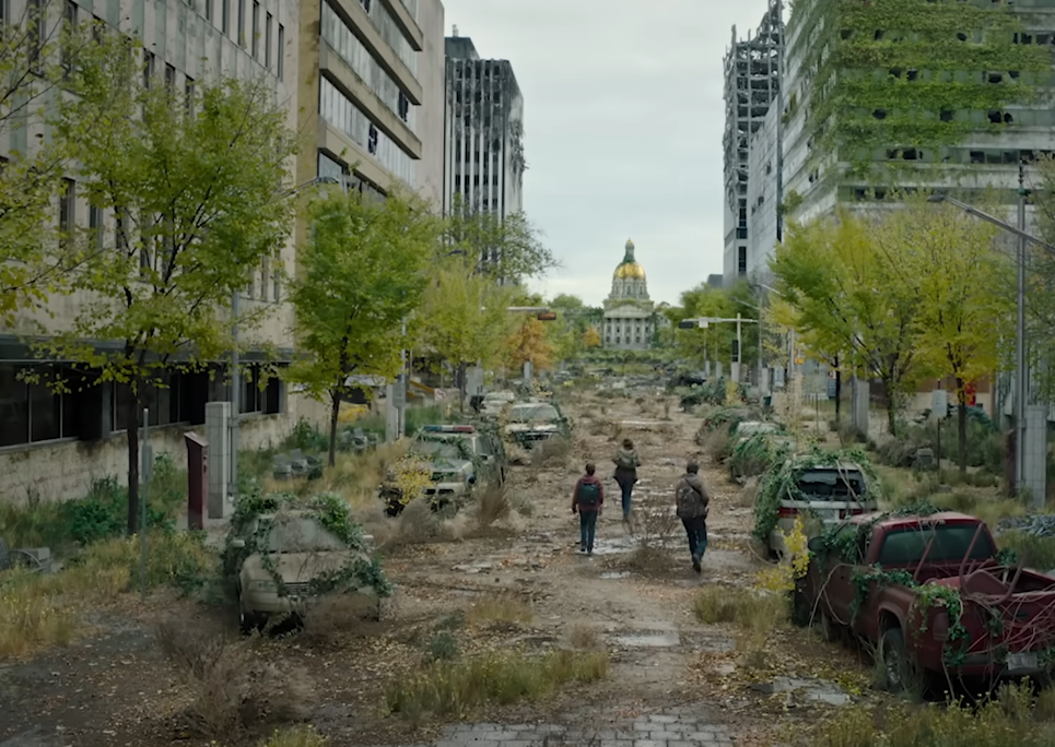 Screenshot from the TV series The Last of Us 2023-