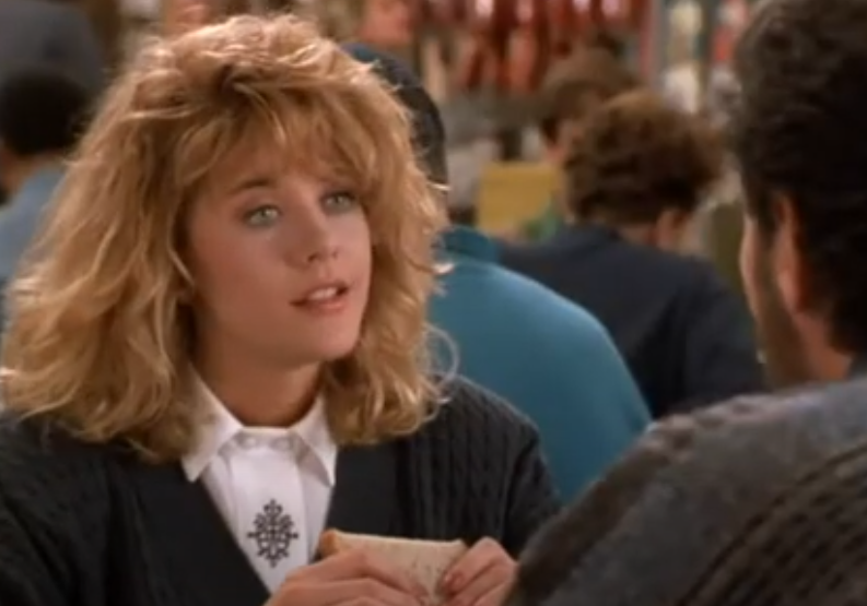 Screenshot of the movie When Harry Met Sally...