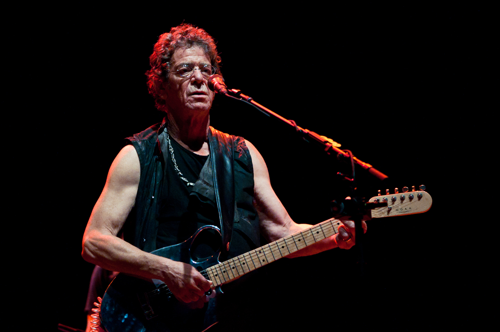 Lou Reed performs at the Pohoda Music Festival in Slovakia
