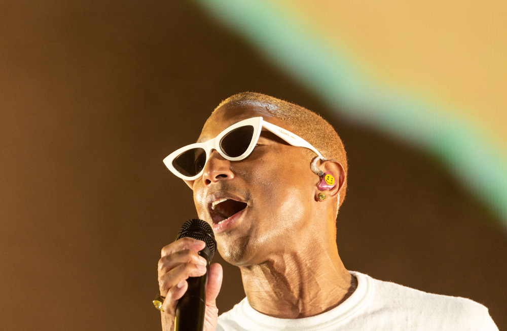 Pharrell Williams performs at 2019 Global Citizen Festival
