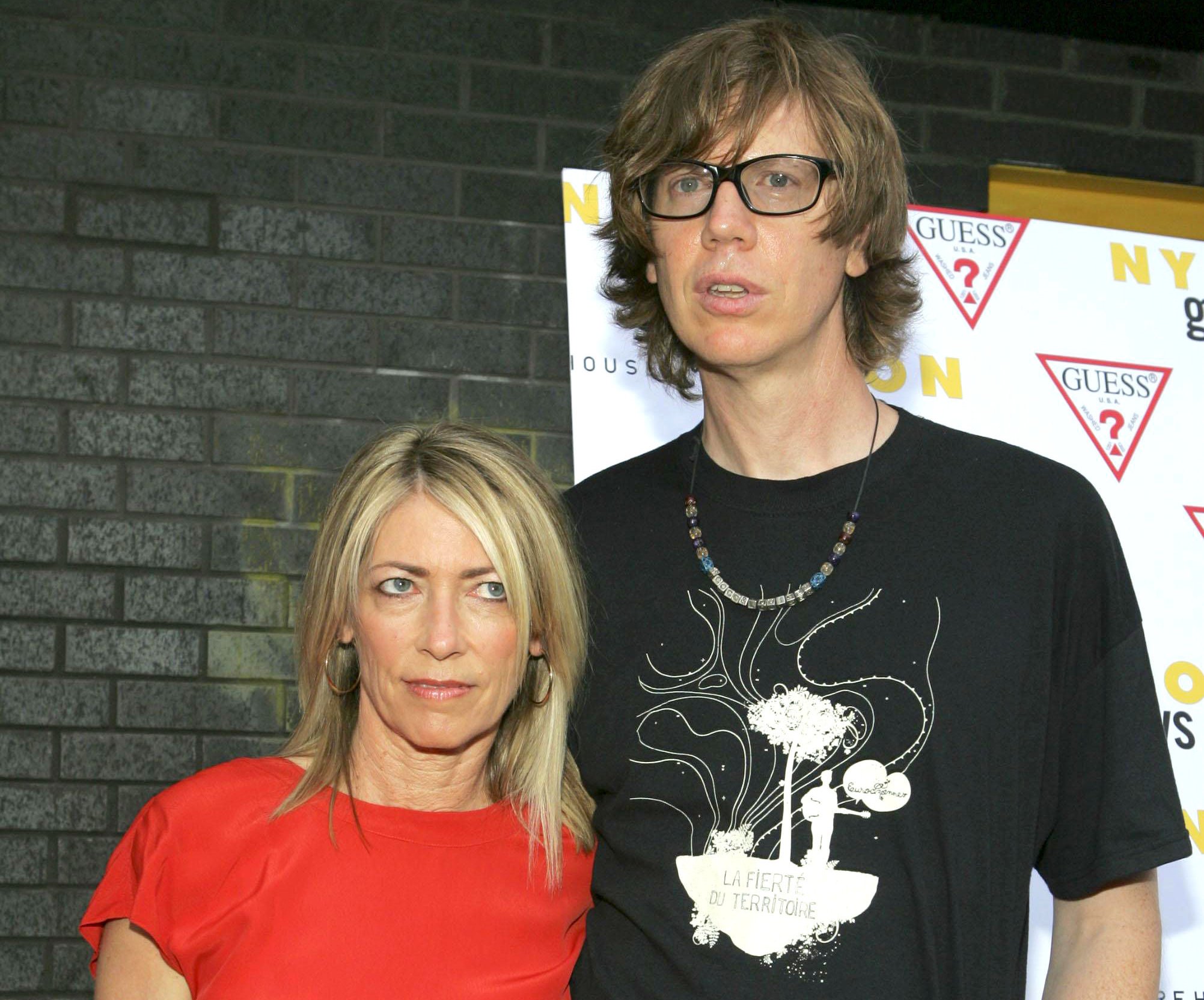 Kim Gordon an Thurston Moore at Premiere of Gus Van Sant's Last Days 2005