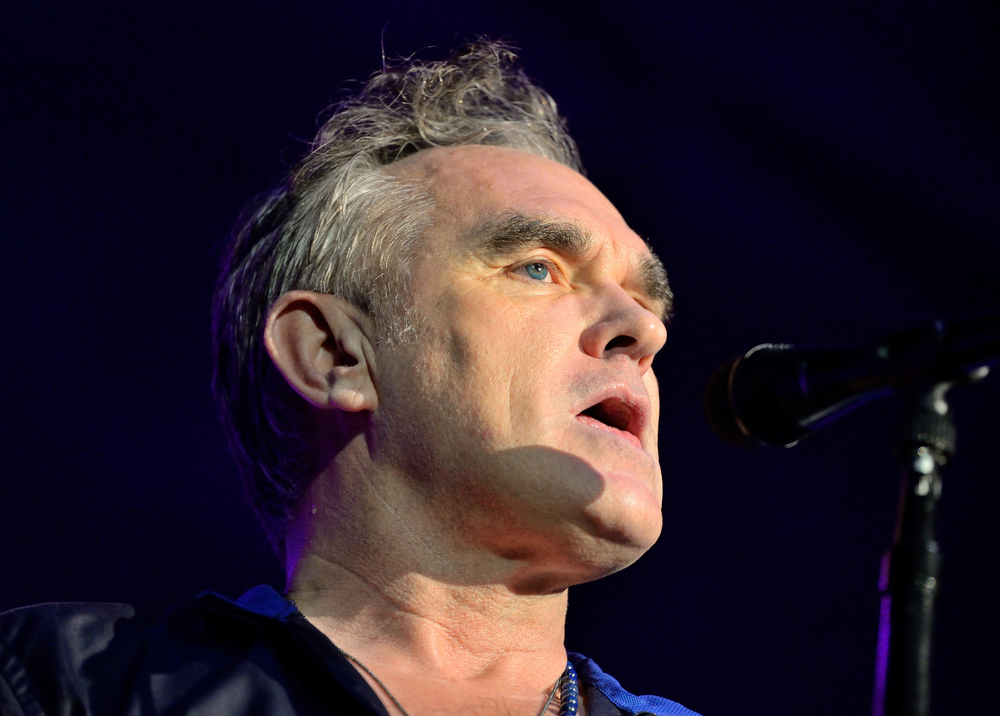 Morrissey performs at Sant Jordi Club in Barcelona, Spain