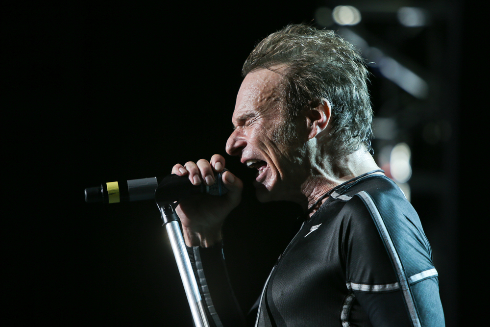 David Lee Roth performs at Jones Beach Theater