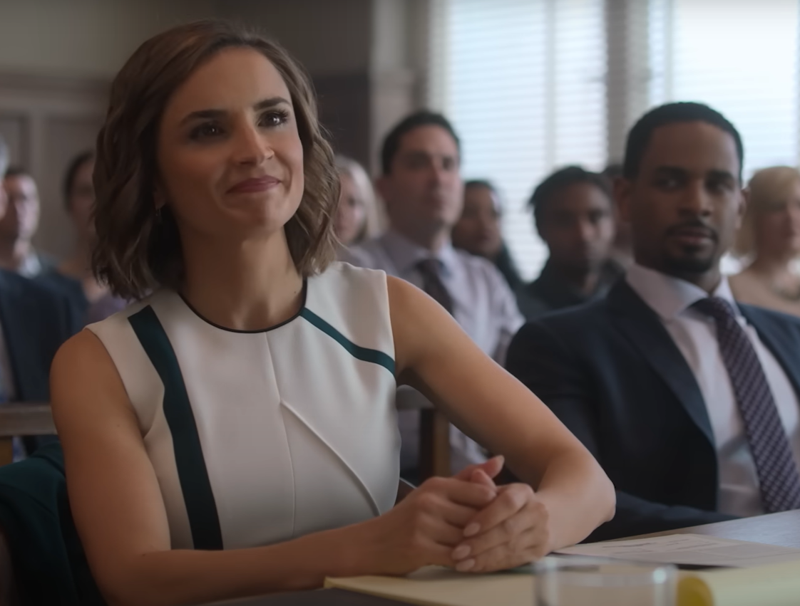 A screenshot of the movie Love, Guaranteed