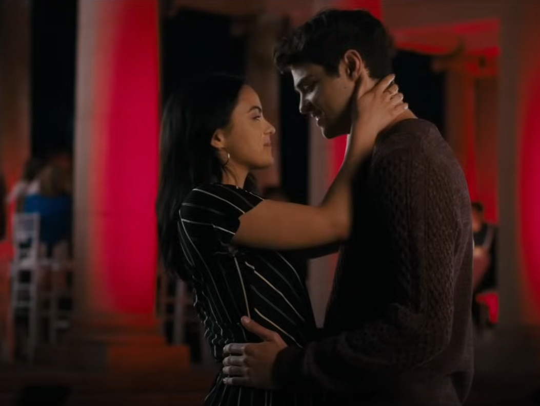 A screenshot of the movie The Perfect Date