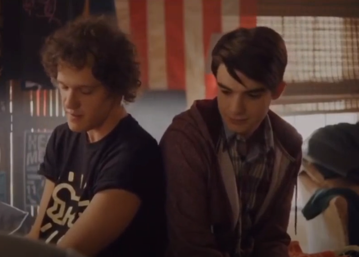 A screenshot of the movie Alex Strangelove