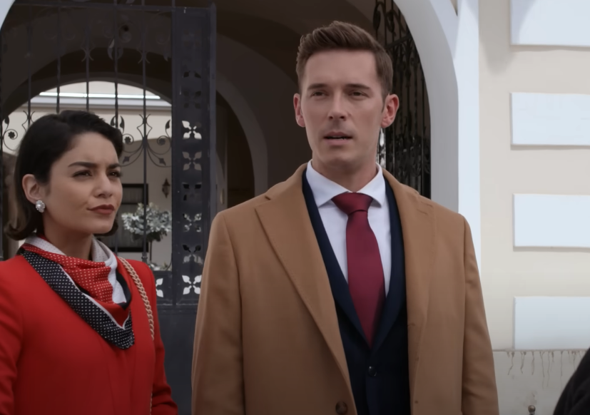 A screenshot of the movie The Princess Switch