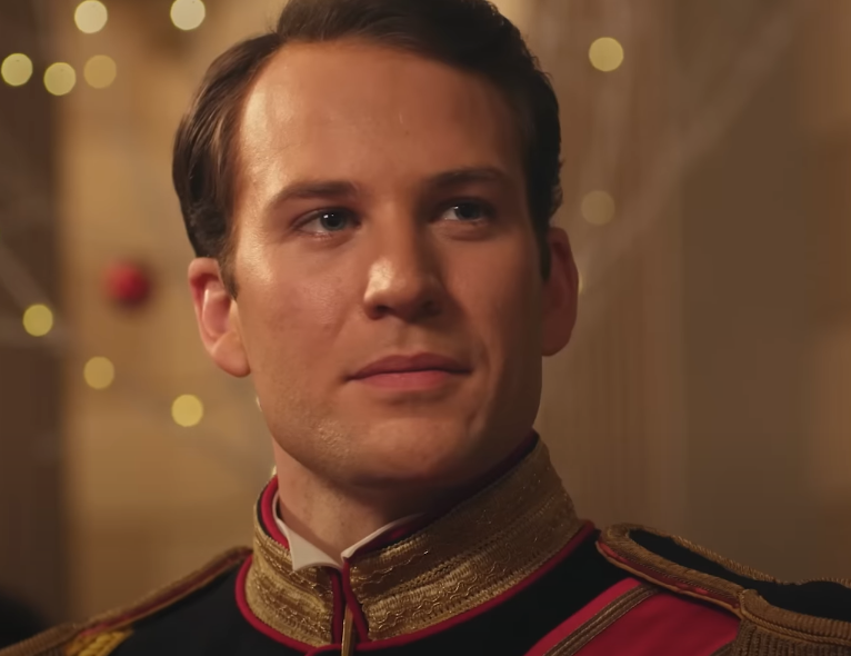 A screenshot of the movie A Christmas Prince
