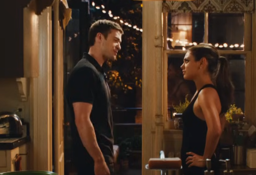 A screenshot of the movie Friends With Benefits