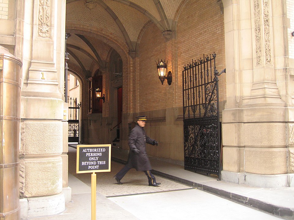 Dakota Apartments Entryway