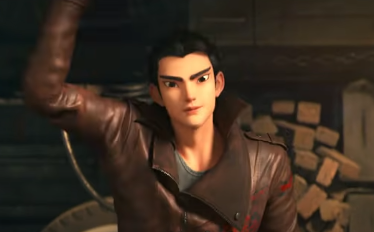 Screenshot of the animated movie New Gods: Nezha Reborn