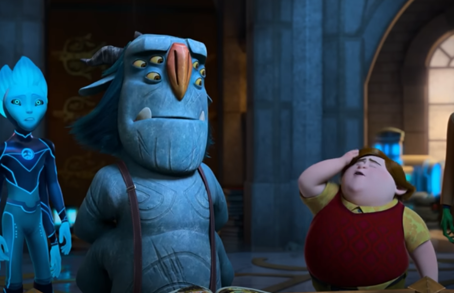 Screenshot of the movie Trollhunters: Rise of the Titans