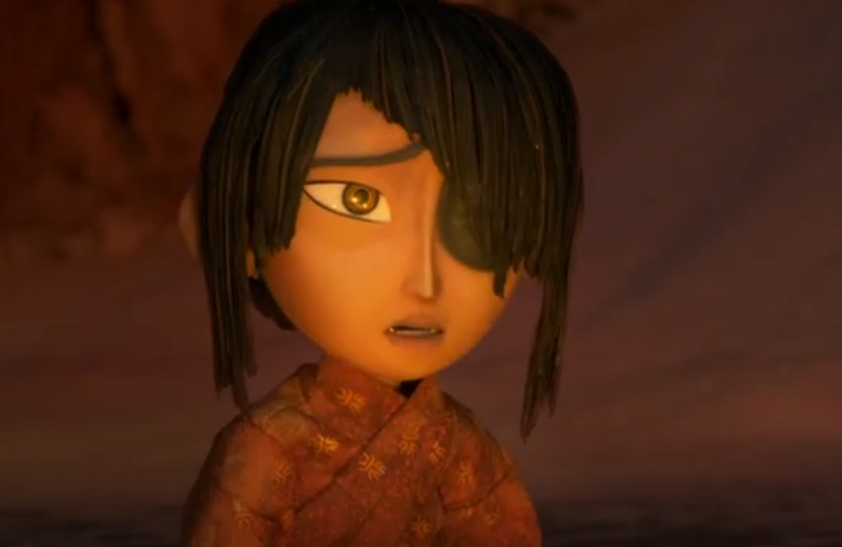 Screenshot of the animated movie Kubo and the Two Strings