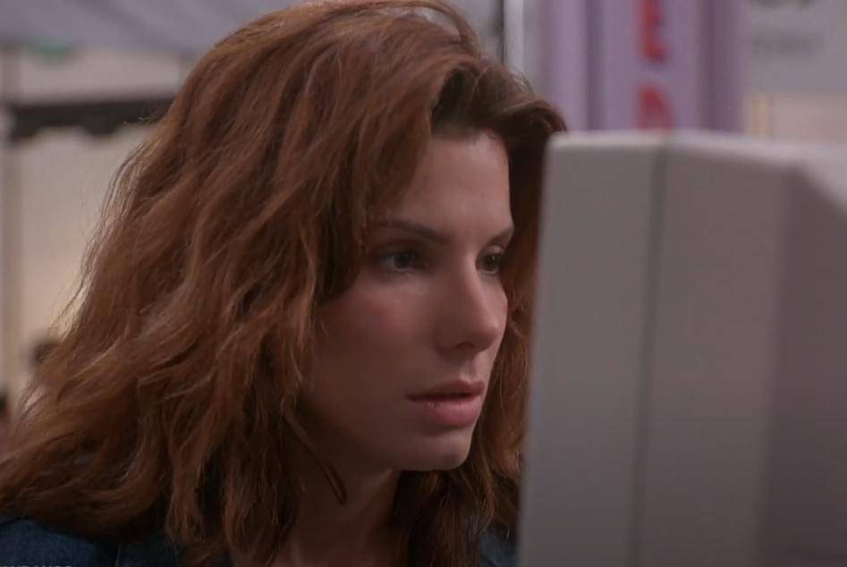 Screenshot from the movie The Net (1995)