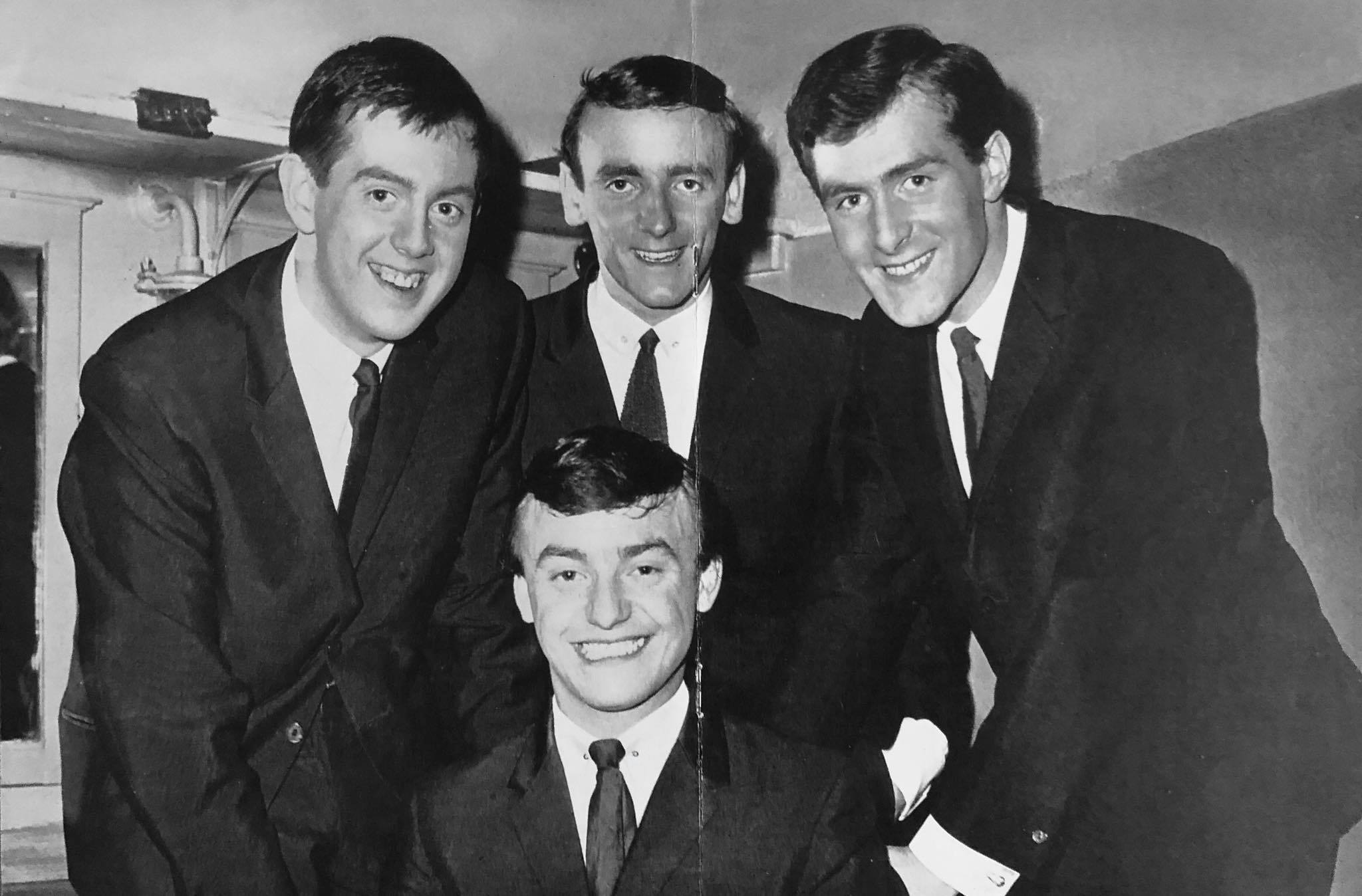 Gerry And The Pacemakers band in suits