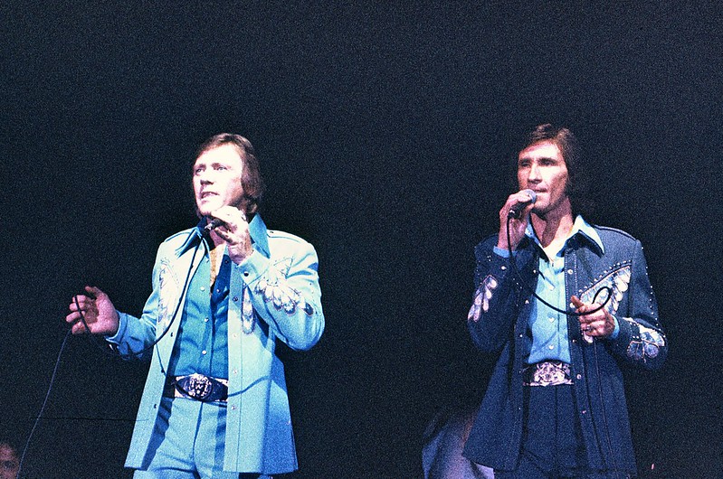 The Righteous Brothers performing