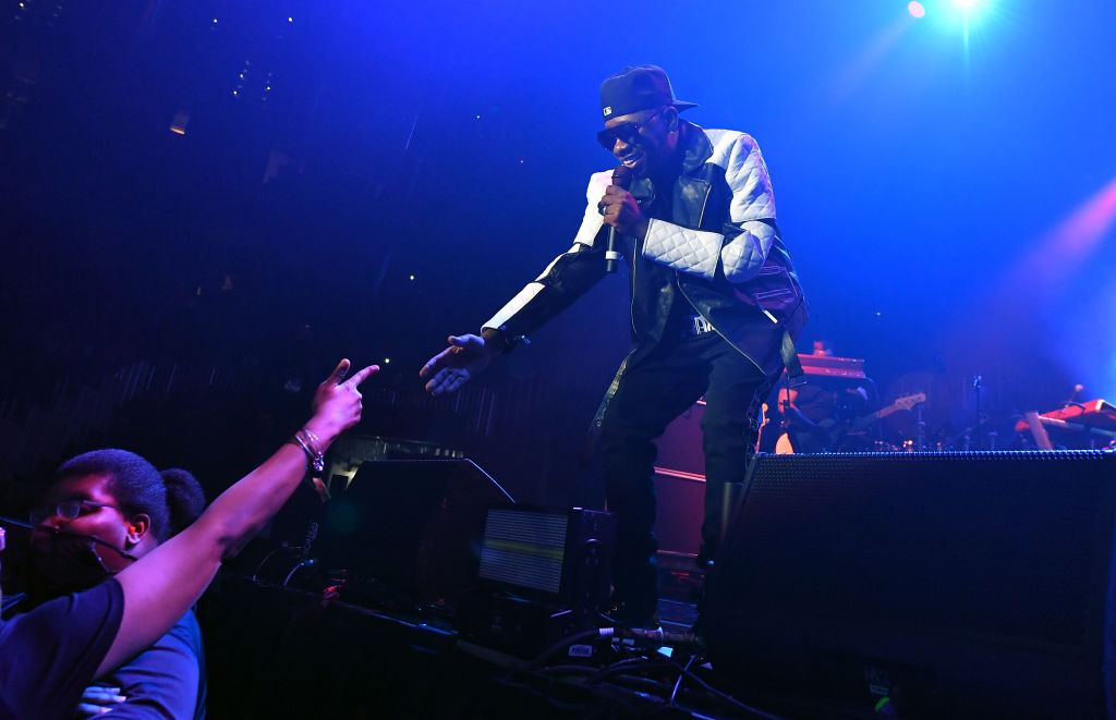 K-Ci of Jodeci performs onstage
