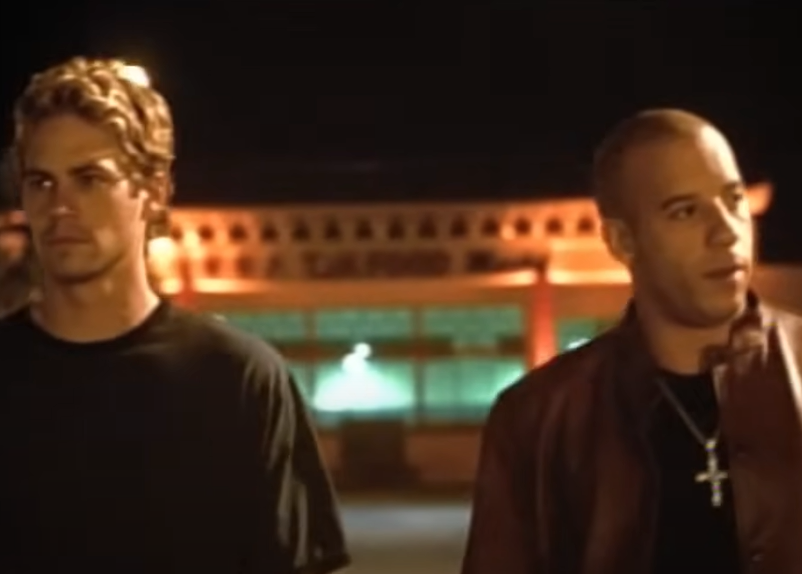 A screenshot of the movie The Fast and the Furious