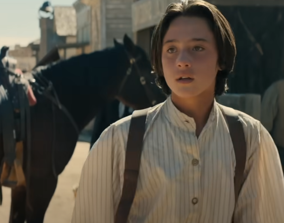 A screenshot of the movie The Kid