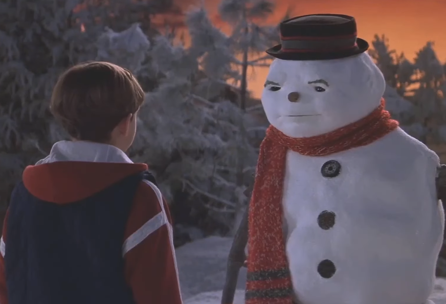 A screenshot of the movie Jack Frost